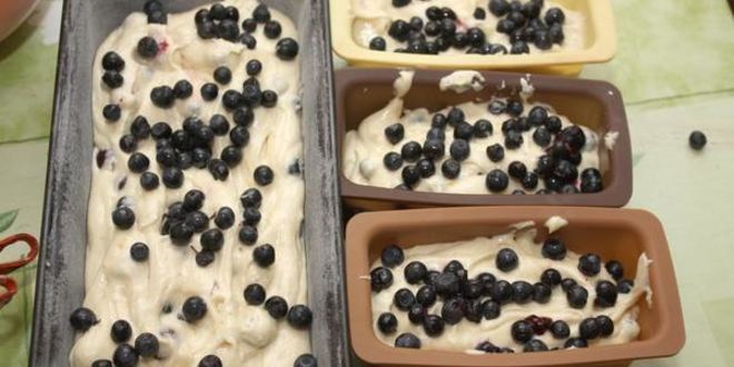 Рецепт лимонно-апельсиновый кекс с ягодами