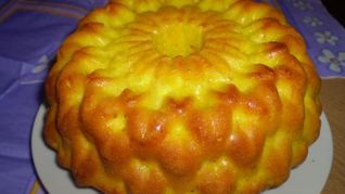 Рецепт Лимонный кекс с куркумой