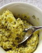 Лимонный кекс в микроволновке за 5 минут