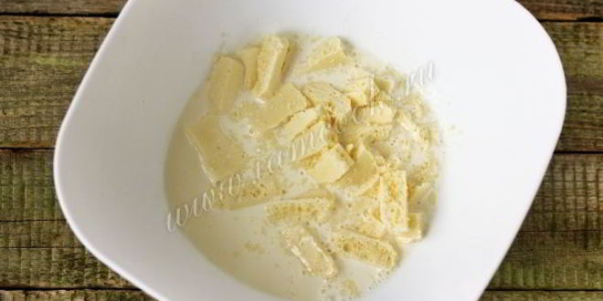 Рецепт лимонные кексы с кремом из белого шоколада