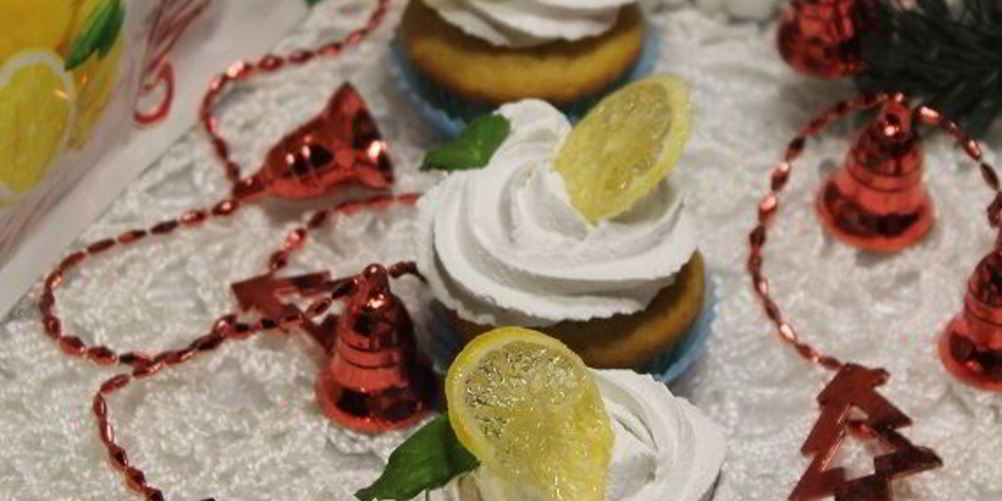 Как приготовить лимонные кексы заснеженный лимон