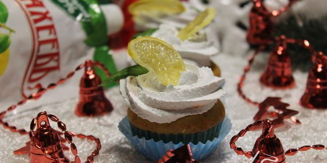 Рецепт лимонные кексы заснеженный лимон