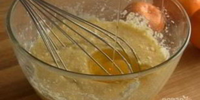 Рецепт мандариновый кекс-пирог