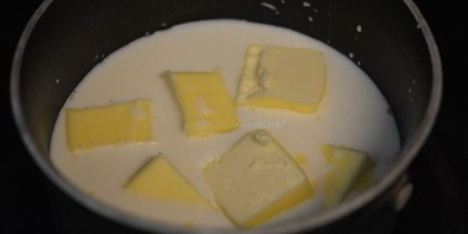 Рецепт молочный кекс