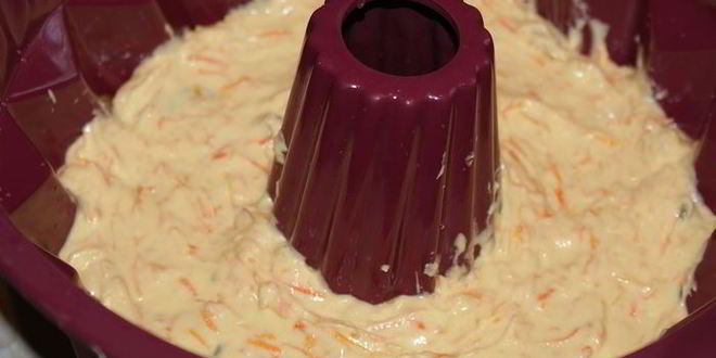 Рецепт морковно-апельсиновый кекс