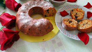 Рецепт Морковный кекс из цельнозерновой муки с сухофруктами