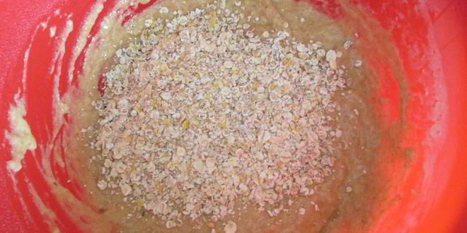 Рецепт морковный кекс из цельнозерновой муки с сухофруктами