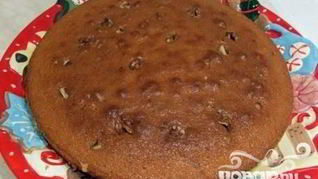 Рецепт Ореховый кекс на коньяке