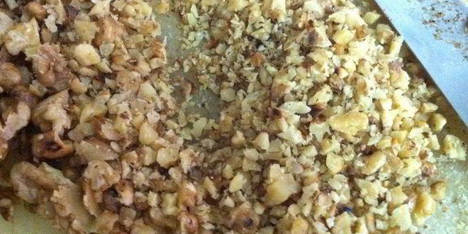 Рецепт осенний кекс с айвой и грецким орехом