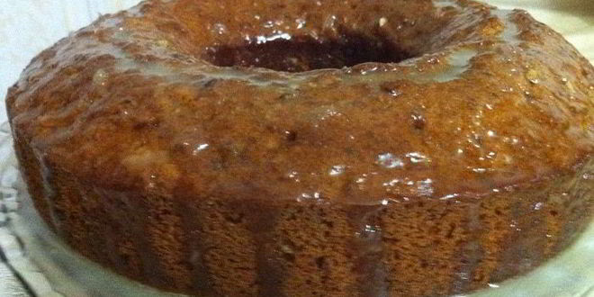 Рецепт осенний кекс с айвой и грецким орехом