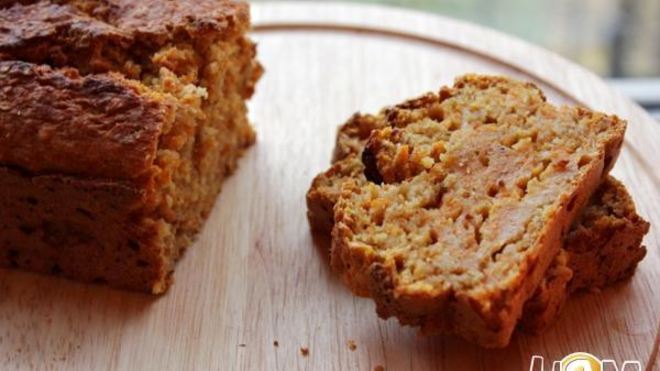 Рецепт Овсяный кекс с тыквой и бананом