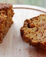 Овсяный кекс с тыквой и бананом