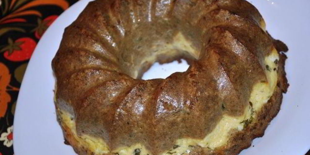 Как приготовить печеночно-сырный кекс