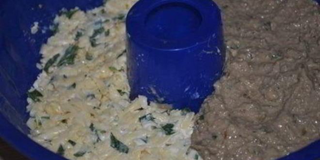 Рецепт печеночно-сырный кекс