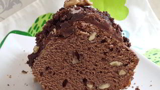 Рецепт Постный шоколадно-ореховый кекс