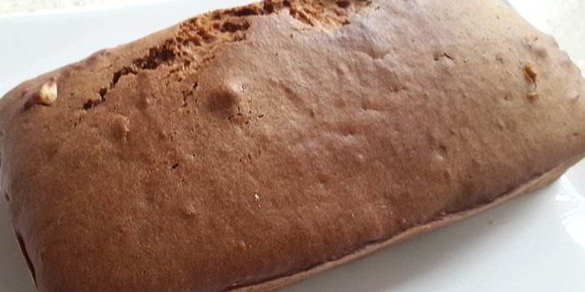 Рецепт постный шоколадно-ореховый кекс