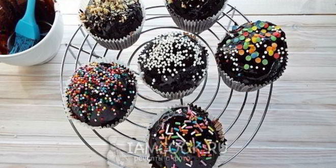 Рецепт постные капкейки