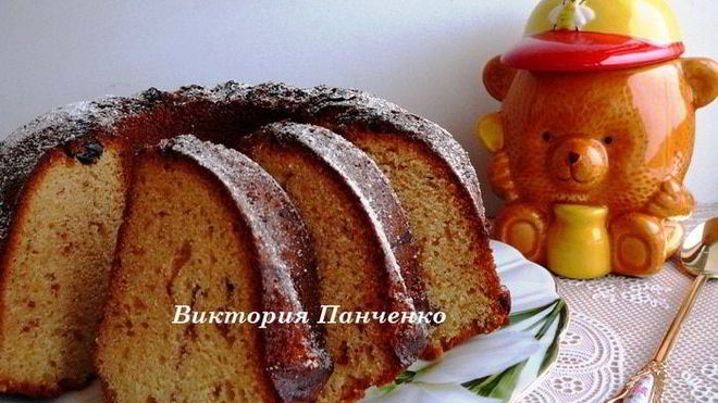 Рецепт Пряный медовый кекс