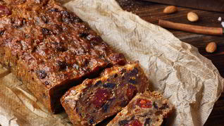 Рецепт Рождественский фруктовый кекс