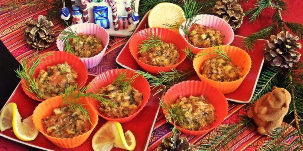 Как приготовить рыбные закусочные кексы