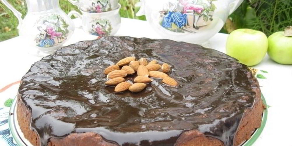 Рецепт постный шоколадно-ореховый кекс