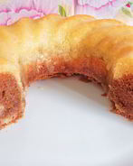 Шоколадно-лимонный влажный кекс