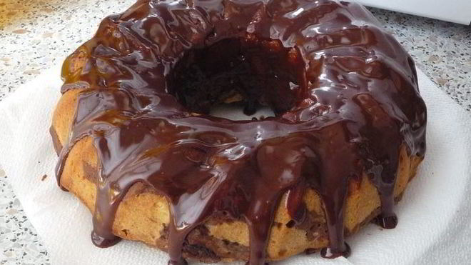 Рецепт Шоколадно-миндальный кекс