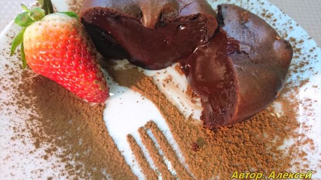 Рецепт Шоколадный фондан