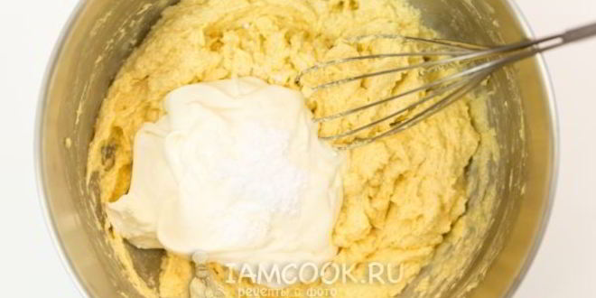 Рецепт шоколадный кекс на сметане