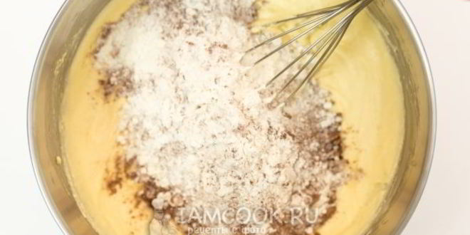 Рецепт шоколадный кекс на сметане