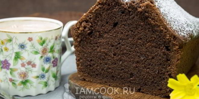 Рецепт шоколадный кекс на сметане