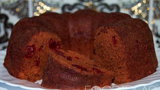 Рецепт Шоколадный кекс с вишней
