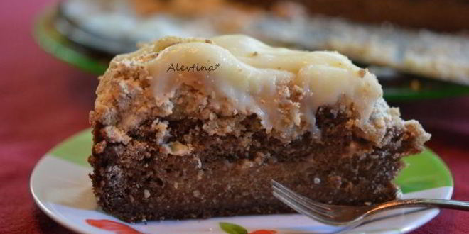 Рецепт шоколадный сливочно-кофейный кекс