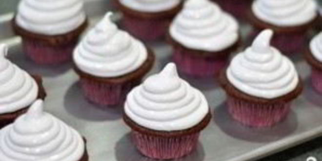 Рецепт шоколадные капкейки с кремом и шоколадной глазурью