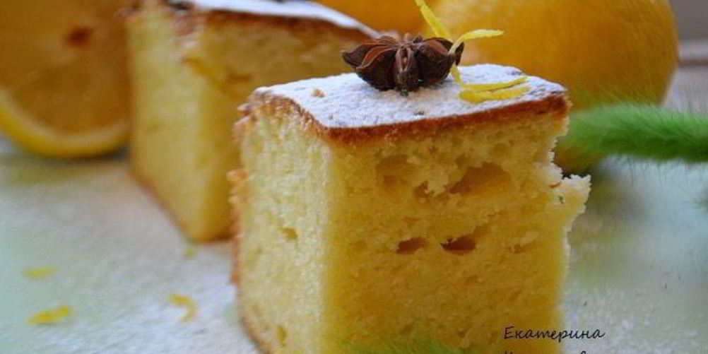 Как приготовить творожно-лимонный кекс