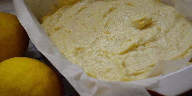 Рецепт творожно-лимонный кекс