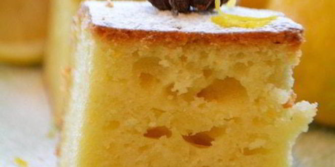 Рецепт творожно-лимонный кекс