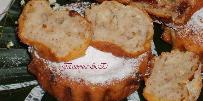 Рецепт творожно-ореховые шоколадные кексы