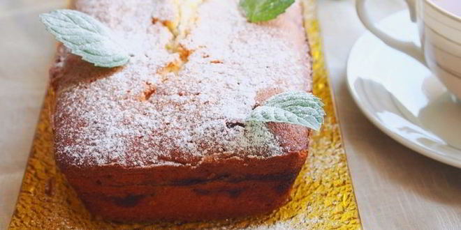 Рецепт творожный кекс полосатый