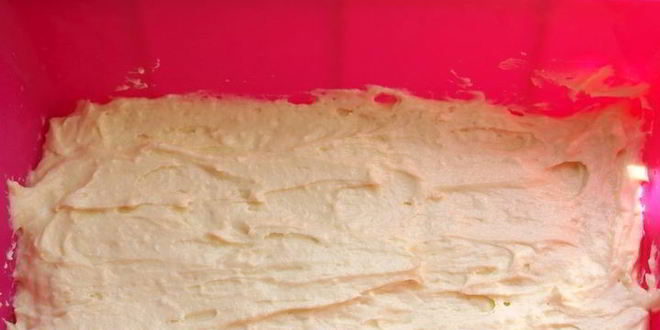 Рецепт творожный кекс полосатый