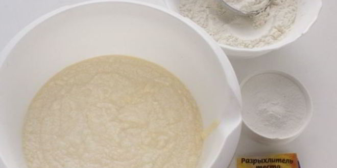 Рецепт творожный кекс с вишней