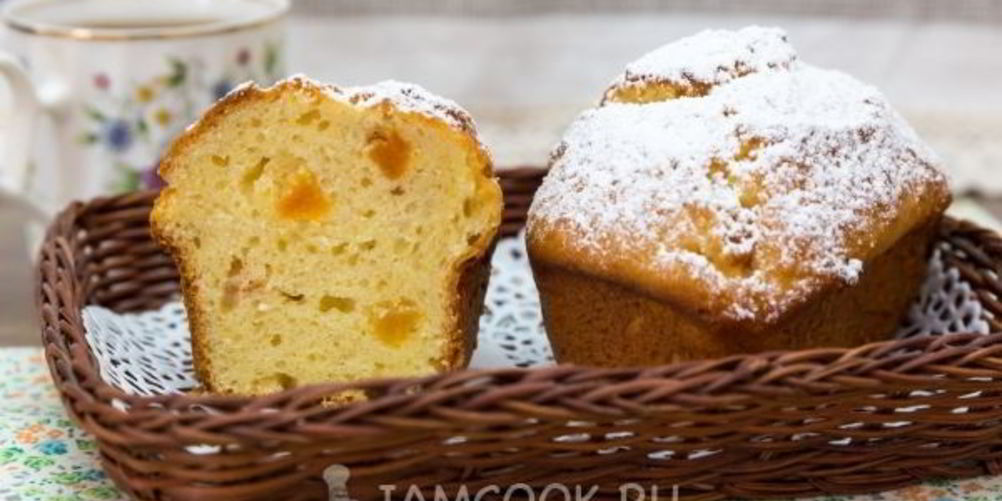 Как приготовить творожные кексы с курагой