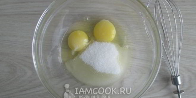 Рецепт ванильный кекс в микроволновке