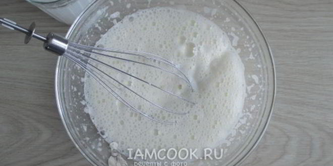 Рецепт ванильный кекс в микроволновке