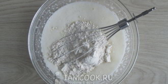 Рецепт ванильный кекс в микроволновке