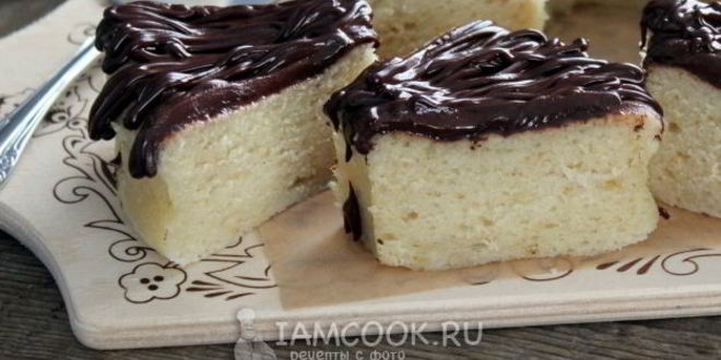 Рецепт ванильный кекс в микроволновке