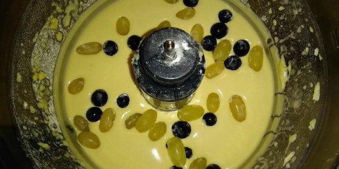 Рецепт винный кекс с виноградом