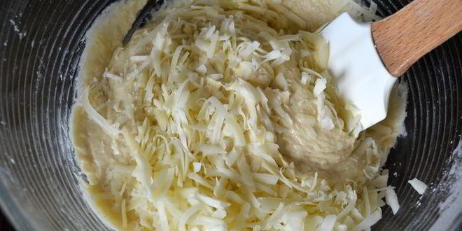 Рецепт закусочный кекс с овощами