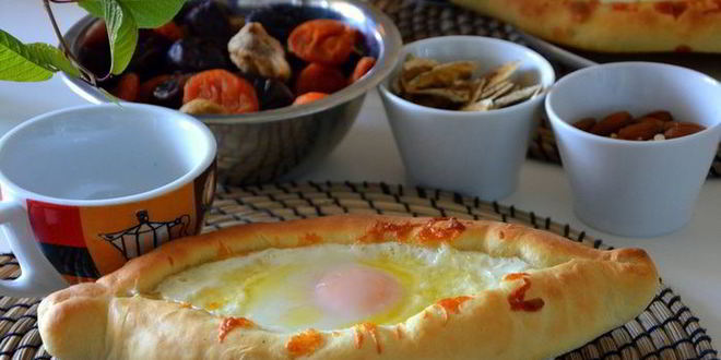 Рецепт хачапури по-аджарски