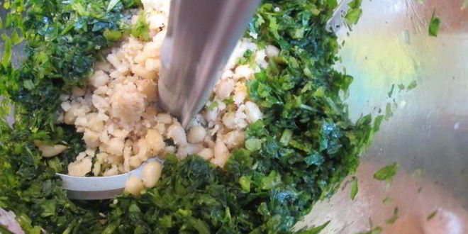 Рецепт багет с соусом песто